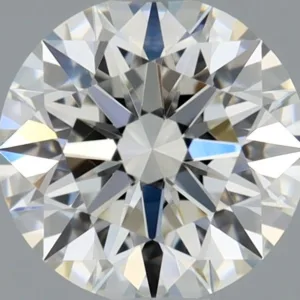 0.55 Carat Round H VVS1 Natural Diamond