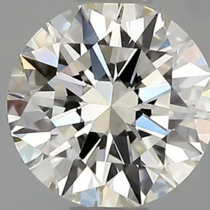0.55 Carat Round I VVS2 Natural Diamond
