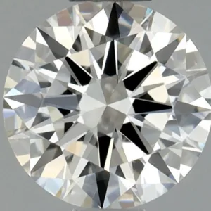 0.56 Carat Round H IF Natural Diamond
