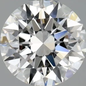 0.57 Carat Round E VVS1 Natural Diamond