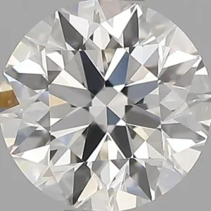0.57 Carat Round H VVS1 Natural Diamond