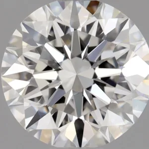 0.58 Carat Round G VVS2 Natural Diamond