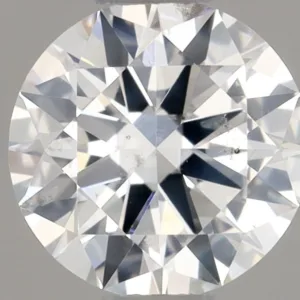 0.59 Carat Round G SI2 Natural Diamond