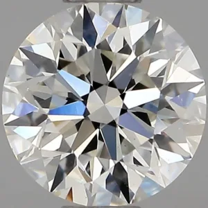0.59 Carat Round H VS2 Natural Diamond