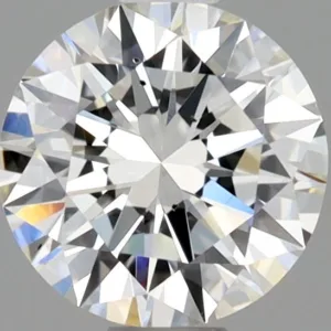 0.59 Carat Round H VS2 Natural Diamond