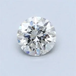 0.6 Carat Round D SI1 Natural Diamond