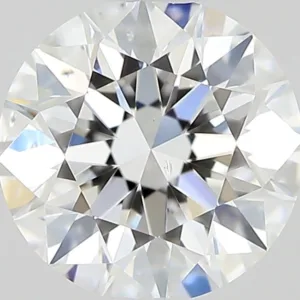 0.6 Carat Round F SI1 Natural Diamond