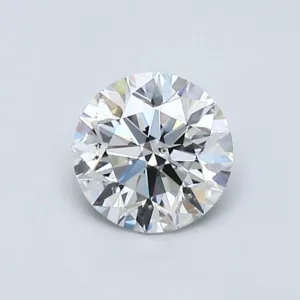 0.6 Carat Round F SI1 Natural Diamond