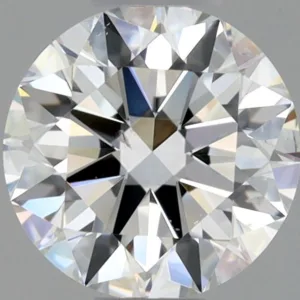 0.6 Carat Round H SI1 Natural Diamond