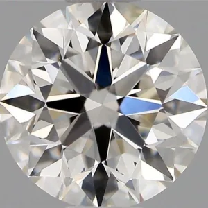 0.6 Carat Round I VVS2 Natural Diamond