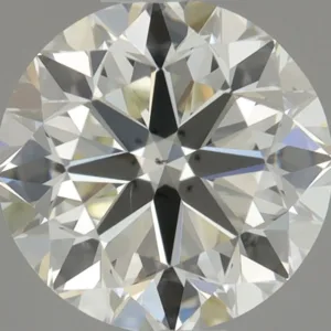 0.6 Carat Round K SI1 Natural Diamond