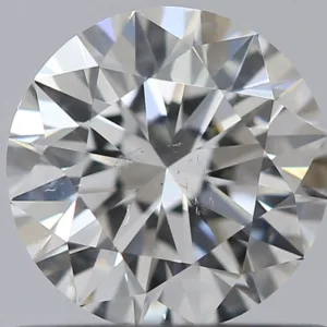 0.61 Carat Round H SI2 Natural Diamond