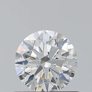 0.63 Carat Round D IF Natural Diamond