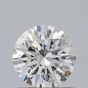 0.63 Carat Round F IF Natural Diamond