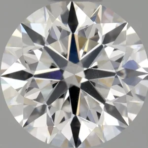 0.64 Carat Round F SI2 Natural Diamond