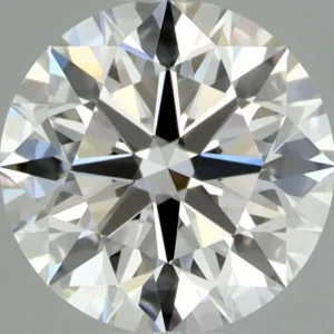 0.65 Carat Round H VVS1 Natural Diamond
