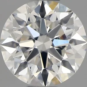 0.68 Carat Round H SI1 Natural Diamond