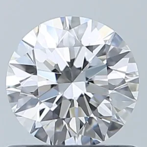 0.7 Carat Round D VVS1 Natural Diamond