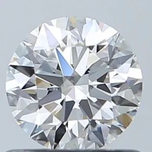 0.7 Carat Round F VVS1 Natural Diamond
