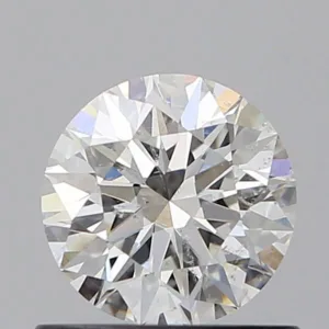 0.7 Carat Round G SI2 Natural Diamond