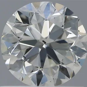0.7 Carat Round H SI2 Natural Diamond
