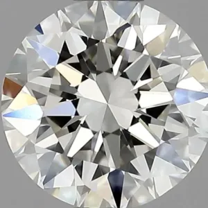 0.7 Carat Round H VVS2 Natural Diamond