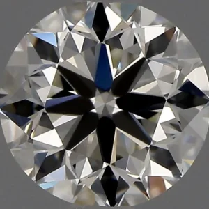 0.7 Carat Round I VVS2 Natural Diamond