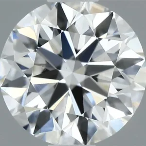 0.71 Carat Round D VS2 Natural Diamond