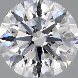 0.71 Carat Round D VVS1 Natural Diamond