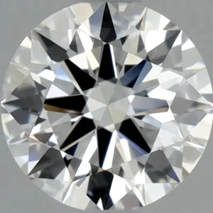 0.71 Carat Round F IF Natural Diamond