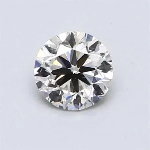 0.71 Carat Round F SI1 Natural Diamond