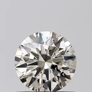 0.71 Carat Round K SI2 Natural Diamond