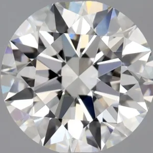 0.74 Carat Round F VVS1 Natural Diamond