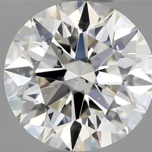 0.74 Carat Round G SI2 Natural Diamond