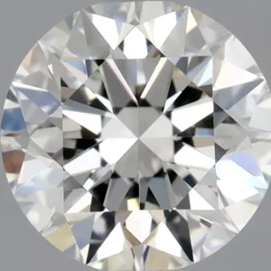 0.76 Carat Round H IF Natural Diamond
