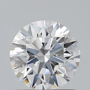 0.8 Carat Round D SI1 Natural Diamond
