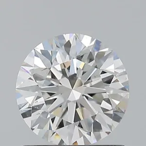 0.8 Carat Round G SI1 Natural Diamond