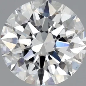 0.9 Carat Round D SI1 Natural Diamond