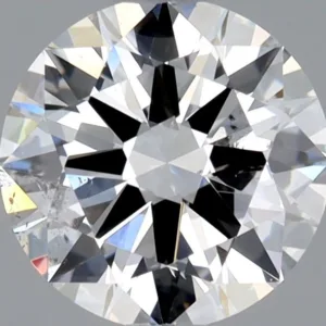 0.9 Carat Round D SI1 Natural Diamond