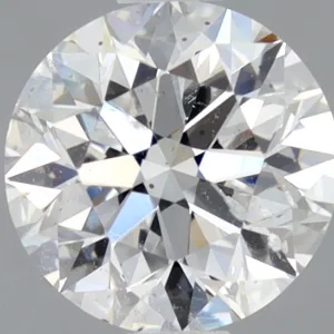 0.9 Carat Round D SI2 Natural Diamond