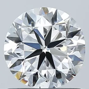 0.9 Carat Round D VS2 Natural Diamond