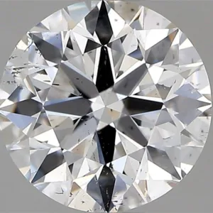0.9 Carat Round E SI2 Natural Diamond