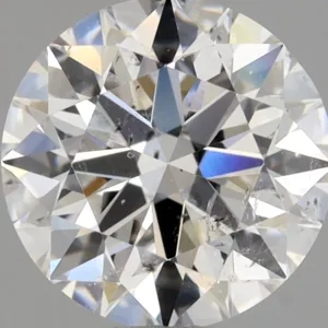 0.9 Carat Round E SI2 Natural Diamond