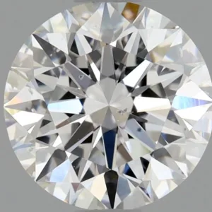 0.9 Carat Round E SI2 Natural Diamond