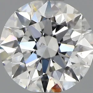 0.9 Carat Round E SI2 Natural Diamond
