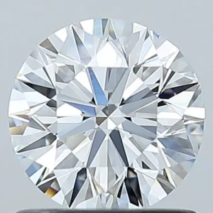 0.9 Carat Round E VVS2 Natural Diamond
