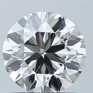 0.9 Carat Round F IF Natural Diamond