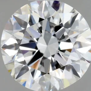 0.9 Carat Round F IF Natural Diamond