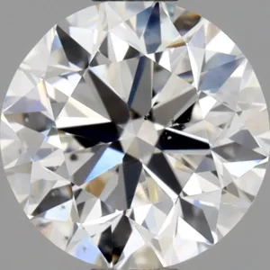 0.9 Carat Round F SI1 Natural Diamond
