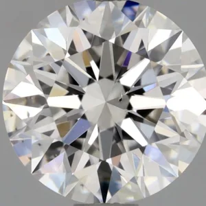 0.9 Carat Round F SI1 Natural Diamond